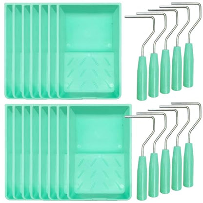 25 Pack 4 Inch Paint Tray Kit (25 Count)