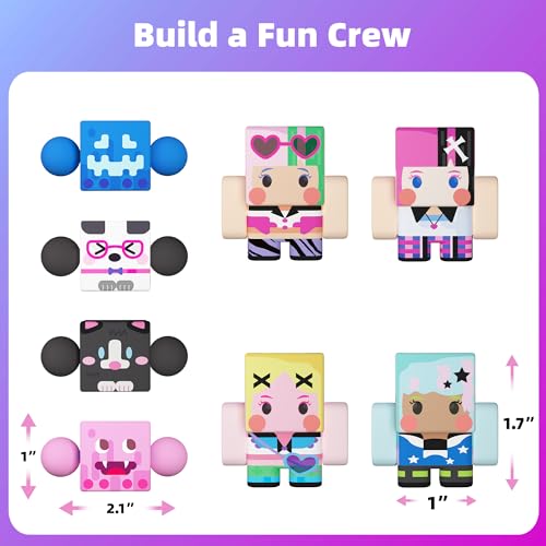 8PCS Magnetic Posable Figures (8 Count)