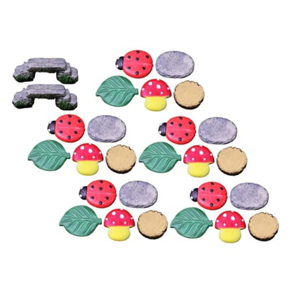 Miniature Stepping Stone Bridge for Fairy Garden Kit Realistic Craft Landscape Decor DIY Garden Ornament