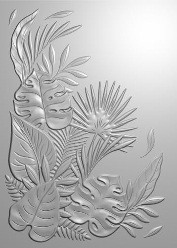 3D Maple Leaf Embossing Folders for Card Making