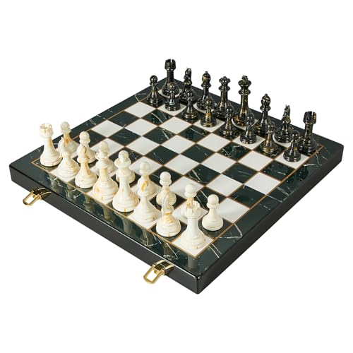 15" Large Chess Set for Adults with Extra 2 Queens