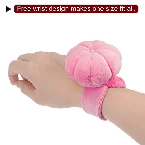 Wrist Pin Cushions Band Sewing Needle Cushion Needle Holder Pincushions with Adjustable Strap Fit All Wrist Sizes for Sewing Quilting Needlework Crafts