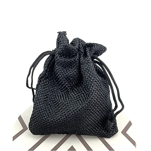 Pack of 25 Burlap Gift Bags with Drawstring Linen Jewelry Pouches Wedding Hessian Jute Bags for Birthday and Treat Pouches Party Wedding Favors