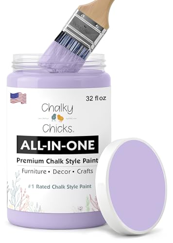 Sweet Lilac 32 Fl Oz Chalk Paint for Furniture All in One