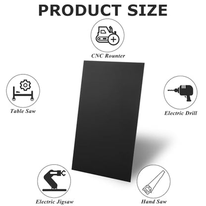 5 Pack 5052 Anodized Aluminum Sheet Metal 12 x 6 x 1 (5 Count)