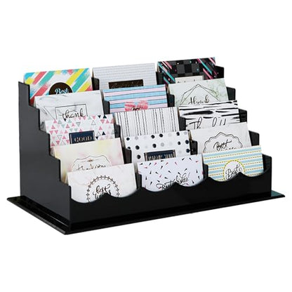 Business Acrylic Card Holder Display for Desk