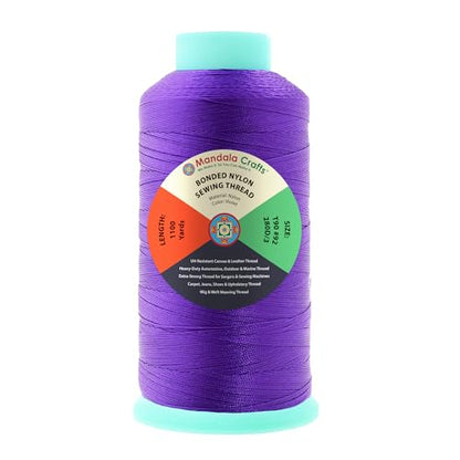 Size 92 280D T90 Violet Bonded Nylon Thread