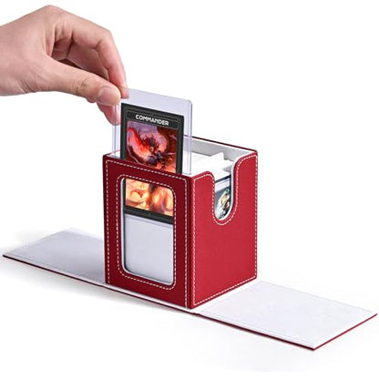 MTG Deck Box with Commander Window Display