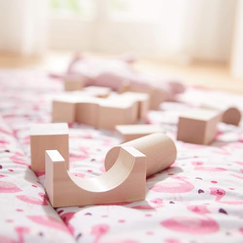 Wooden Building Blocks 26 Piece Set