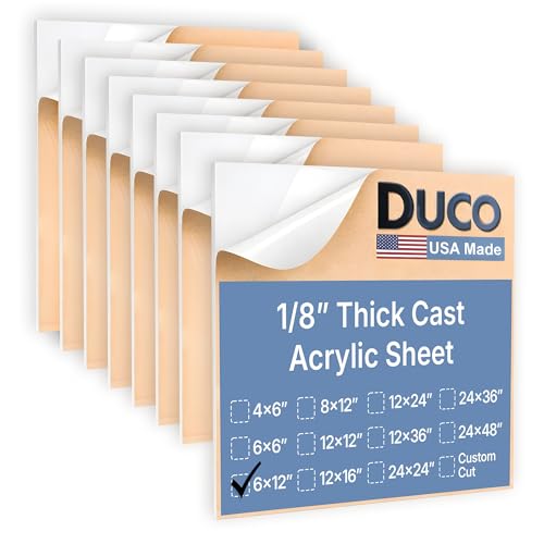 Duco White Cast Acrylic Sheets 1
