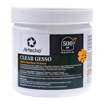Clear Gesso 16.9oz (16.9 Fl Oz)