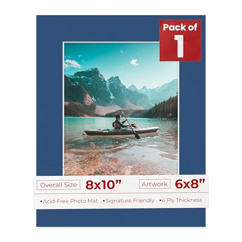 8x10 Mat for 6x8 Photo