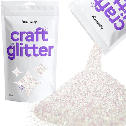 Craft Glitter Mother of Pearl Iridescent 100g Fine Glitter (3.5274 Ounce)