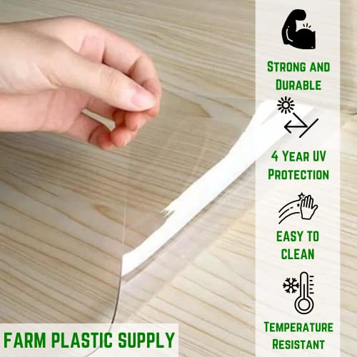 Clear Vinyl Sheeting (25 Foot)