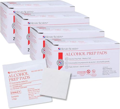 Medium Alcohol Prep Pads (800 Count)