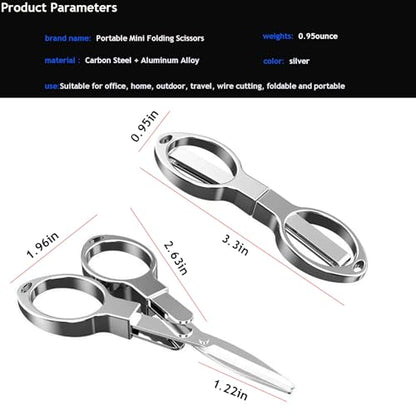 Folding Scissors (2 Count)