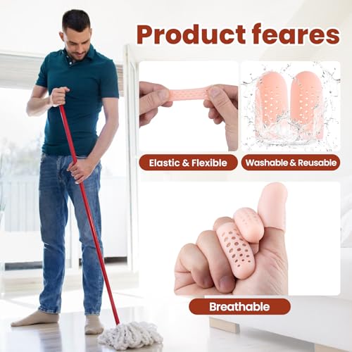 10pcs Gel Finger Cots (10 Count)