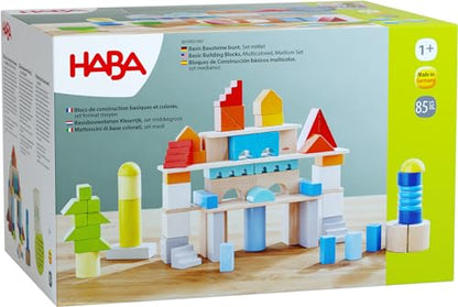 Colored Wooden Building Blocks