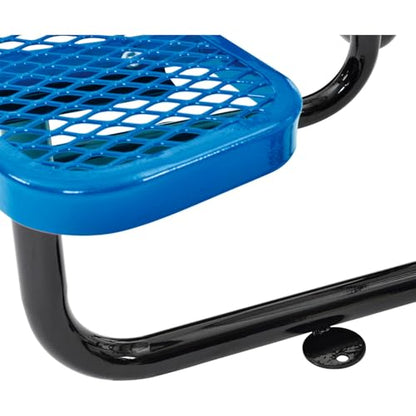 46 inch Expanded Metal Round Picnic Table