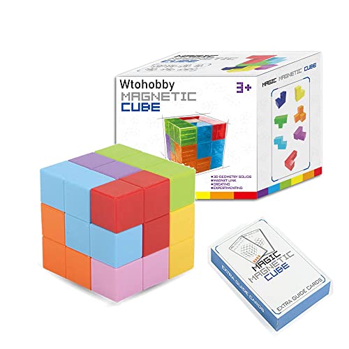 Magnetic Soma Cube Block