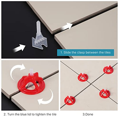 Professional Tile Leveling System Kit (100 Count)