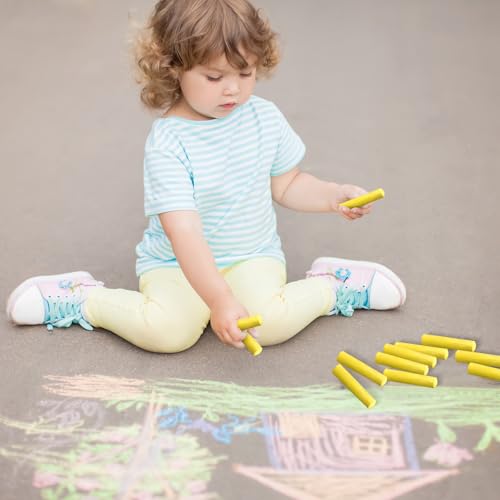 20 Pcs Sidewalk Chalks for Kids Non Toxic Jumbo Chalk for Party Gift Outdoor Art Classroom Play Painting (20 Count)