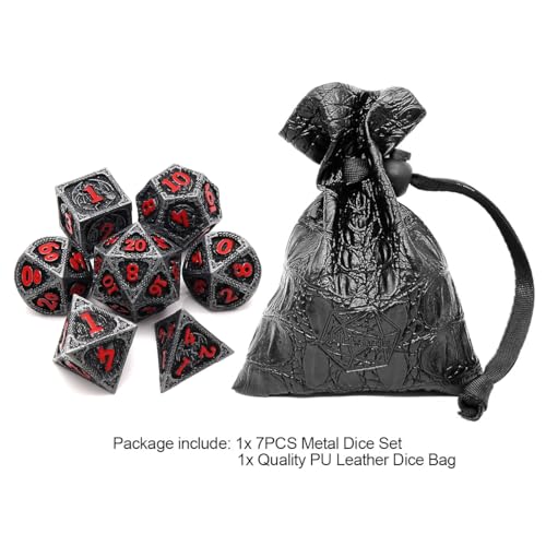 Metal DND Dice Set