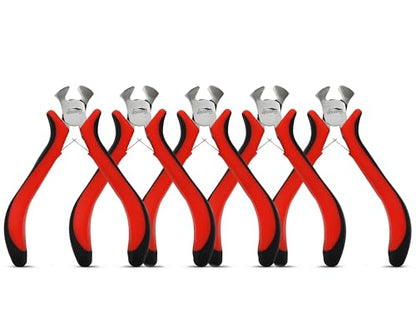5 Piece 4 Inch End Cutting Pliers (5 Count)
