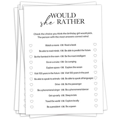 Birthday Party Games (25 Count)