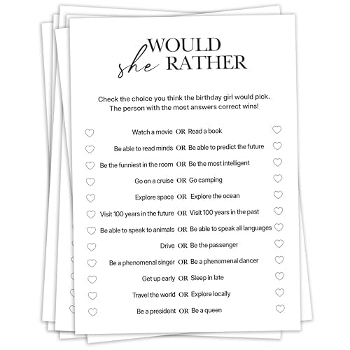 Birthday Party Games (25 Count)