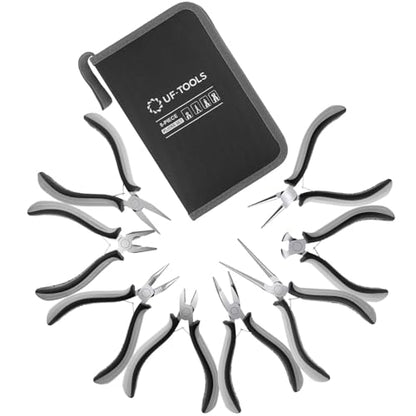 8 Pieces Mini Pliers Set