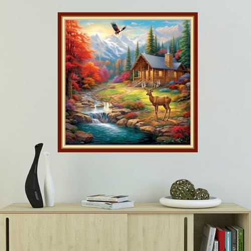 Beginners Cross Stitch Kits Stamped Full Range of Embroidery Kits for Adults DIY Cross Stitches kit Embroidery Patterns for Needlepoint kit