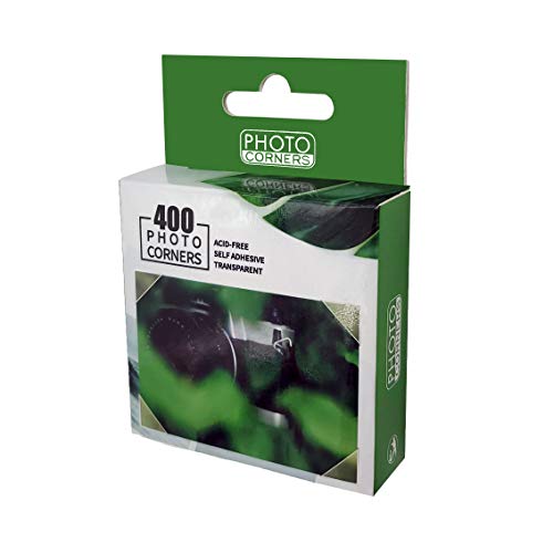 Photo Corners 3 Pack 1200 Pcs Clear Self