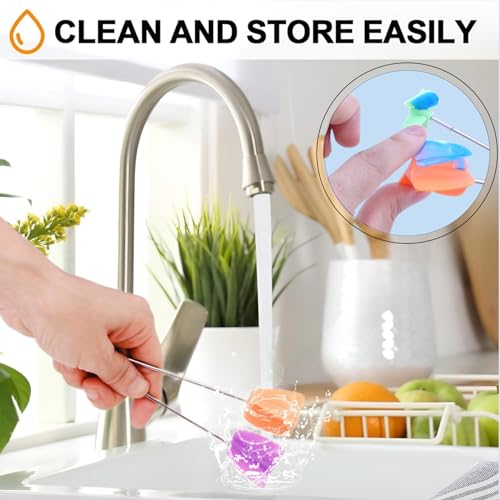 Silicone Resin Mixer Epoxy Mixer Paddles (4 Count)