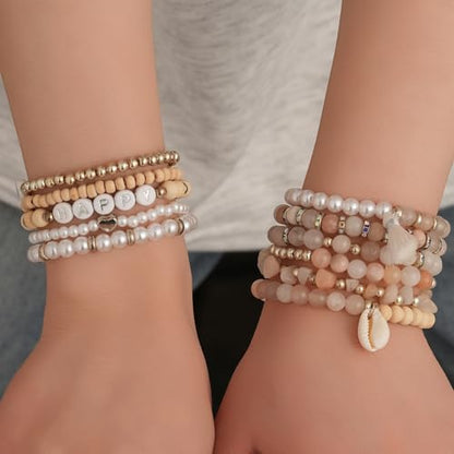 Jewelry Making Supplies Kit Natural Stone Beads for Irregular Natural Stone with for DIY Craft Bracelet Necklace Earrings for Adults