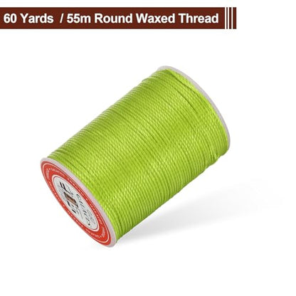 Leather Sewing Waxed Thread 0.8mm 60Yards