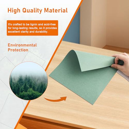 40 Sheets Sage Green Cardstock 8.5 x 11 Craft Paper 75lb (40 Count)