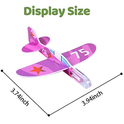 50 Pcs Foam Gliders Planes Toys for Kids (50 Count)