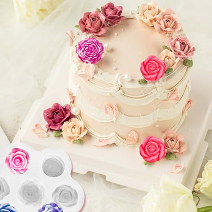 Flower Candle Molds