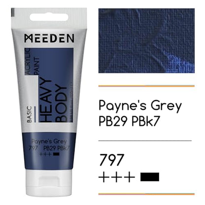 Acrylic Paint Payne's Gray (6.76 Fl Oz)