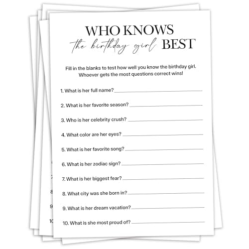 Birthday Party Games