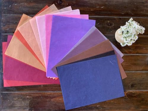 50 Sheets A5 Handmade Mulberry Paper (50 Count)