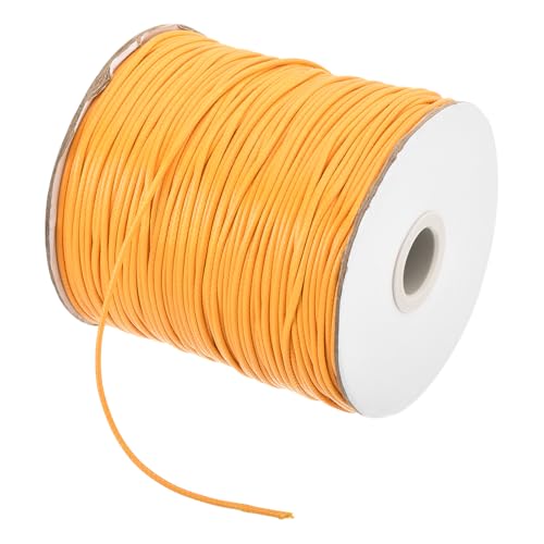 Waxed Cord 1.5mm Waxed Polyester Cord 175 Yard Wax String for Bracelet Making