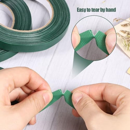 3 Rolls Green Floral Tape 1 (3 Count)