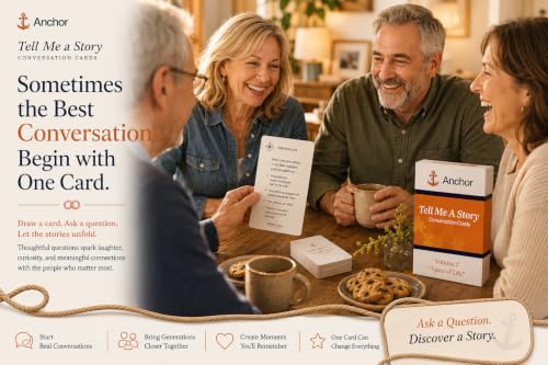 Tell Me a Story Conversation Cards for Adults
