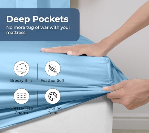 100% Organic Cotton Fitted Sheet