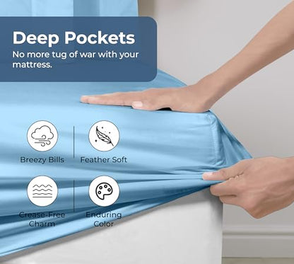 100% Organic Cotton Fitted Sheet