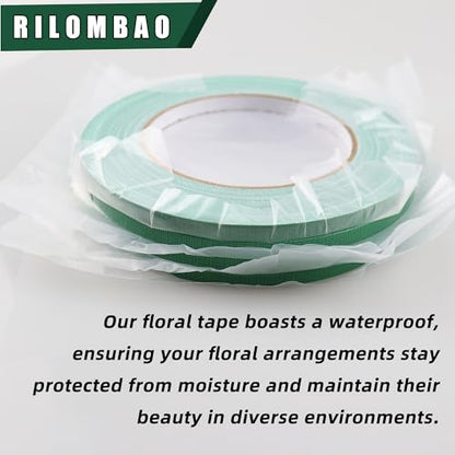 4 PCS Green Floral Tape (4 Count)