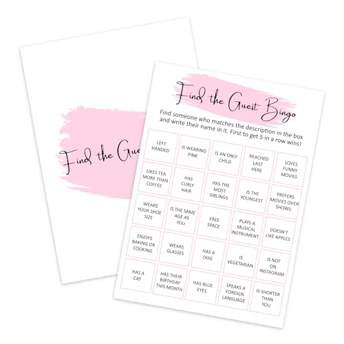 Birthday Party Bingo Game