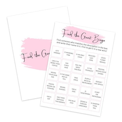Birthday Party Bingo Game